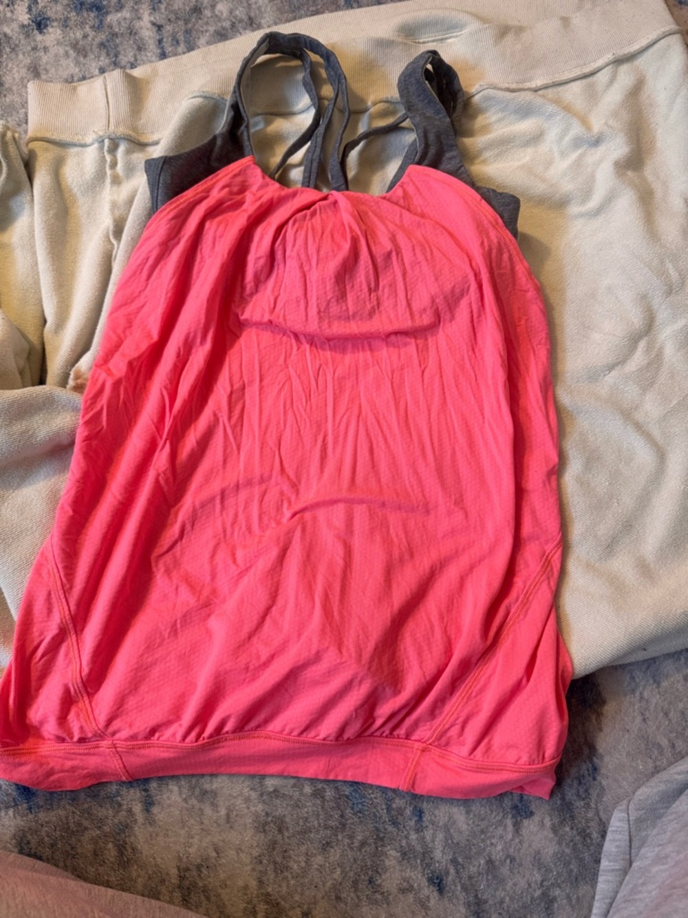 Pink lululemon Tank with Built-In Shelf Bra